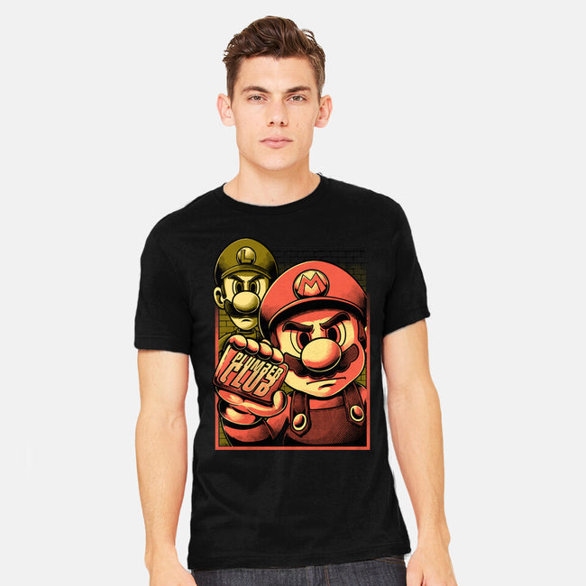 Fight Plumbers Movie-Mens-Heavyweight-Tee-Studio Mootant