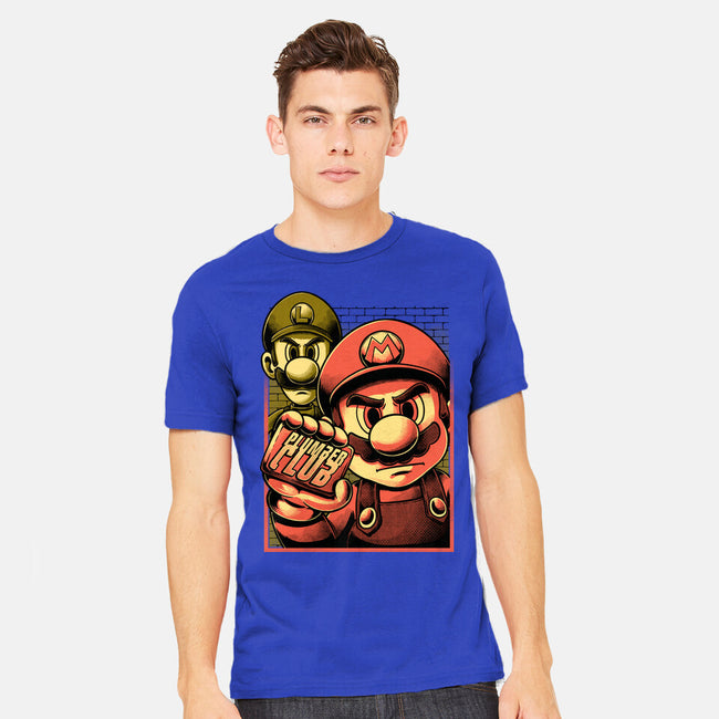 Fight Plumbers Movie-Mens-Heavyweight-Tee-Studio Mootant