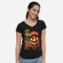 Fight Plumbers Movie-Womens-V-Neck-Tee-Studio Mootant