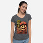 Fight Plumbers Movie-Womens-V-Neck-Tee-Studio Mootant