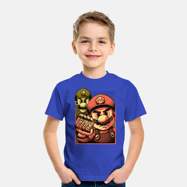 Fight Plumbers Movie-Youth-Basic-Tee-Studio Mootant