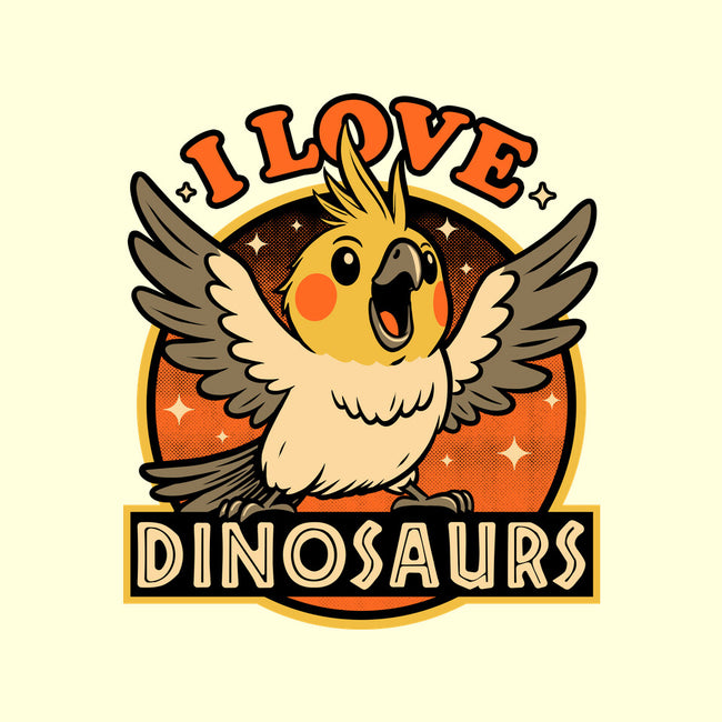 Bird Love Dinosaurs-None-Adjustable Tote-Bag-Studio Mootant