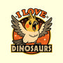 Bird Love Dinosaurs-None-Adjustable Tote-Bag-Studio Mootant