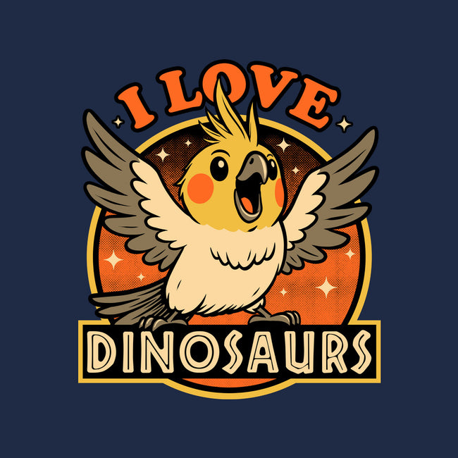 Bird Love Dinosaurs-Mens-Heavyweight-Tee-Studio Mootant