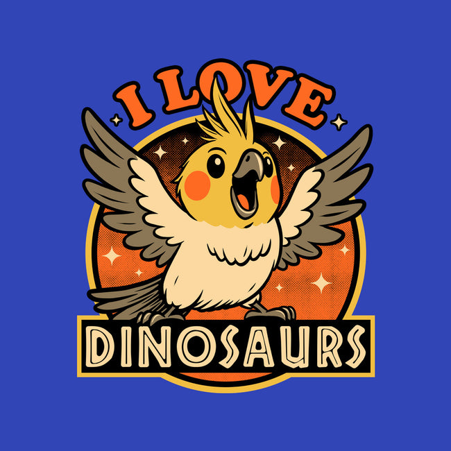 Bird Love Dinosaurs-Unisex-Kitchen-Apron-Studio Mootant
