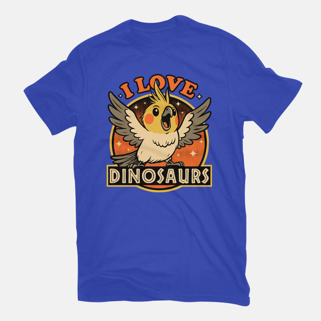 Bird Love Dinosaurs-Unisex-Basic-Tee-Studio Mootant