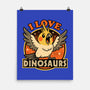 Bird Love Dinosaurs-None-Matte-Poster-Studio Mootant