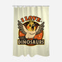 Bird Love Dinosaurs-None-Polyester-Shower Curtain-Studio Mootant