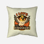 Bird Love Dinosaurs-None-Removable Cover w Insert-Throw Pillow-Studio Mootant