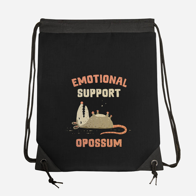 Emotional Support Opossum-None-Drawstring-Bag-kg07