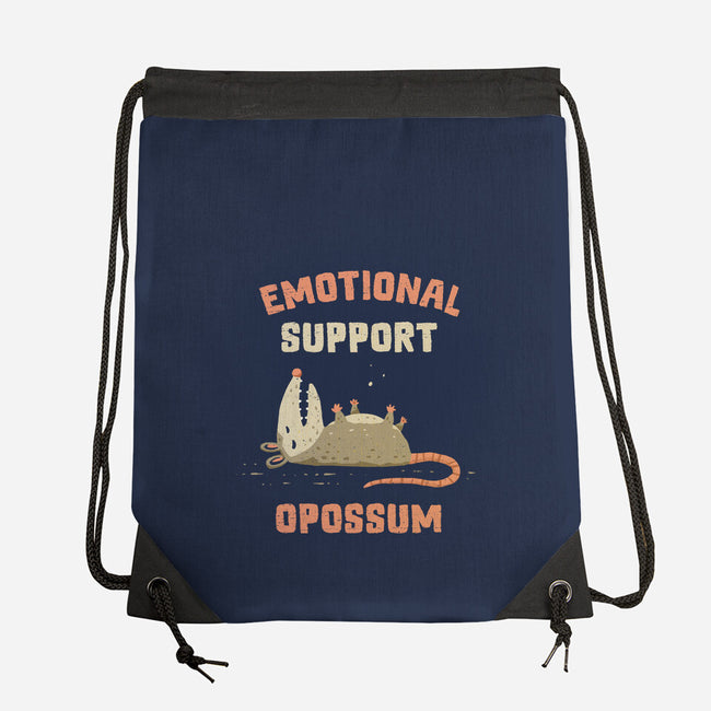 Emotional Support Opossum-None-Drawstring-Bag-kg07
