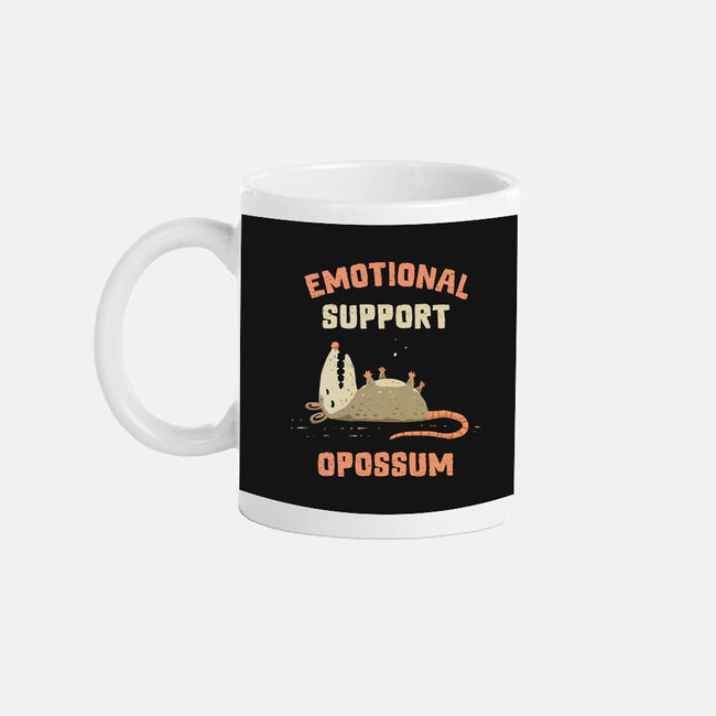 Emotional Support Opossum-None-Mug-Drinkware-kg07