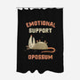 Emotional Support Opossum-None-Polyester-Shower Curtain-kg07