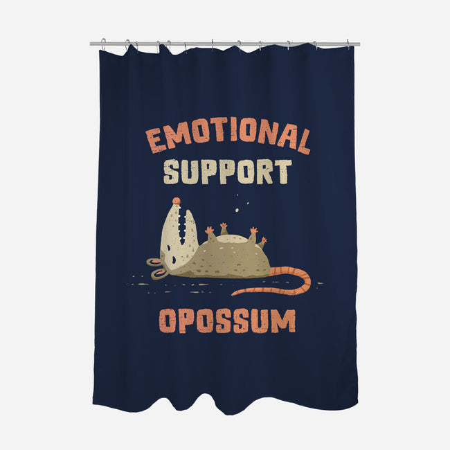 Emotional Support Opossum-None-Polyester-Shower Curtain-kg07