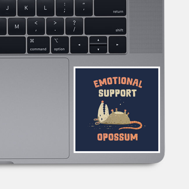 Emotional Support Opossum-None-Glossy-Sticker-kg07