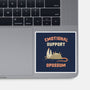 Emotional Support Opossum-None-Glossy-Sticker-kg07