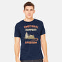 Emotional Support Opossum-Mens-Heavyweight-Tee-kg07