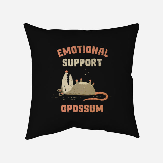 Emotional Support Opossum-None-Removable Cover w Insert-Throw Pillow-kg07