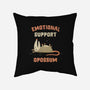 Emotional Support Opossum-None-Removable Cover w Insert-Throw Pillow-kg07