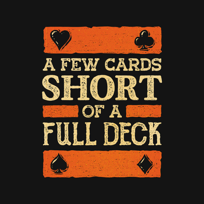 A Few Cards Short-None-Stretched-Canvas-kg07