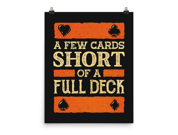 A Few Cards Short