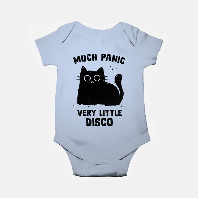 Much Panic Very Little Disco-Baby-Basic-Onesie-kg07