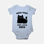 Much Panic Very Little Disco-Baby-Basic-Onesie-kg07