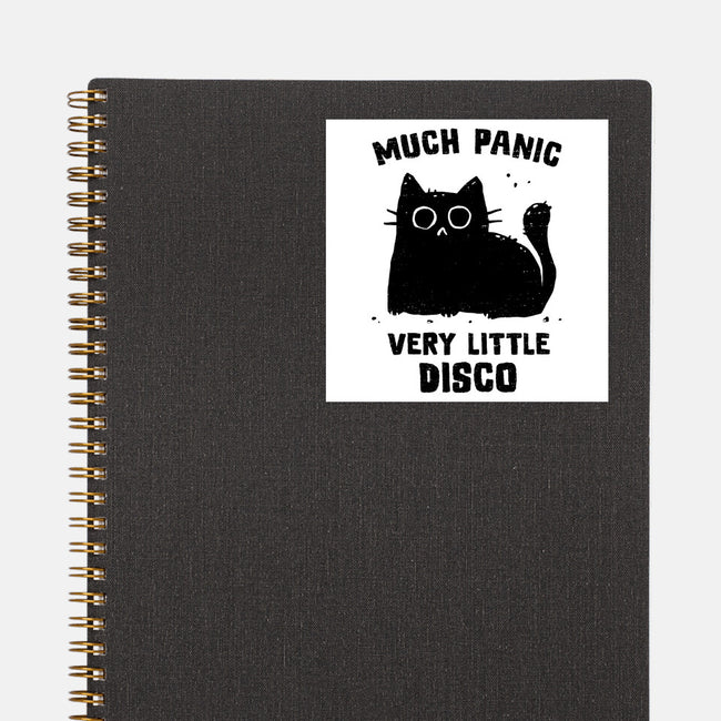 Much Panic Very Little Disco-None-Glossy-Sticker-kg07
