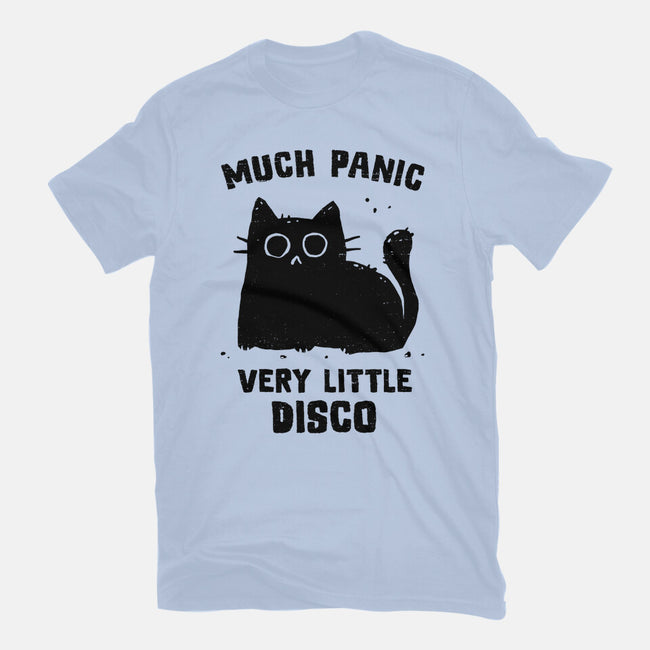 Much Panic Very Little Disco-Mens-Basic-Tee-kg07