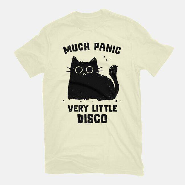 Much Panic Very Little Disco-Mens-Basic-Tee-kg07
