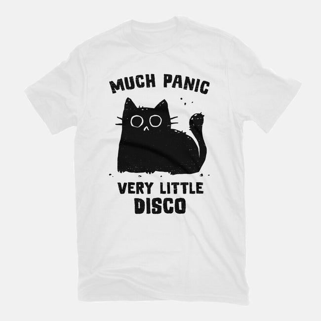 Much Panic Very Little Disco-Womens-Basic-Tee-kg07