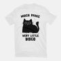 Much Panic Very Little Disco-Womens-Basic-Tee-kg07