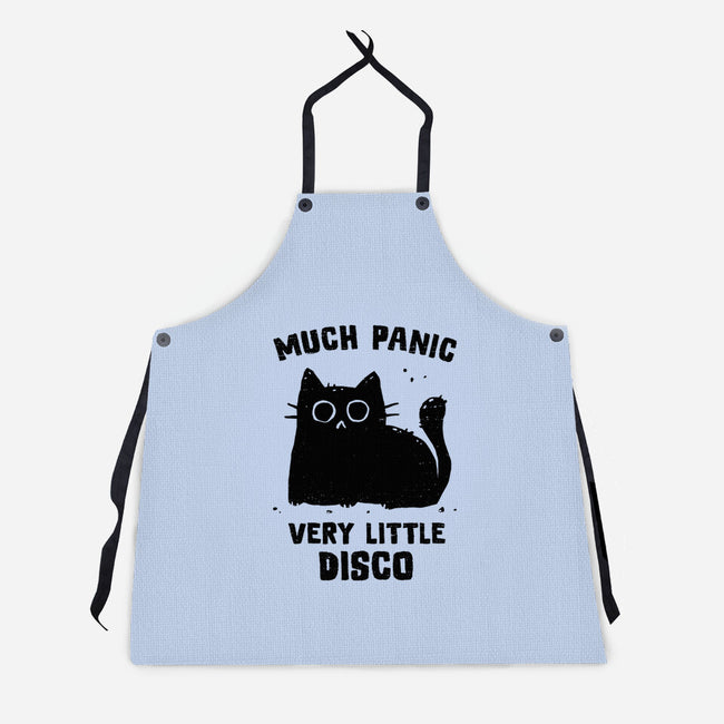 Much Panic Very Little Disco-Unisex-Kitchen-Apron-kg07