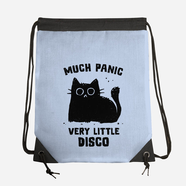 Much Panic Very Little Disco-None-Drawstring-Bag-kg07
