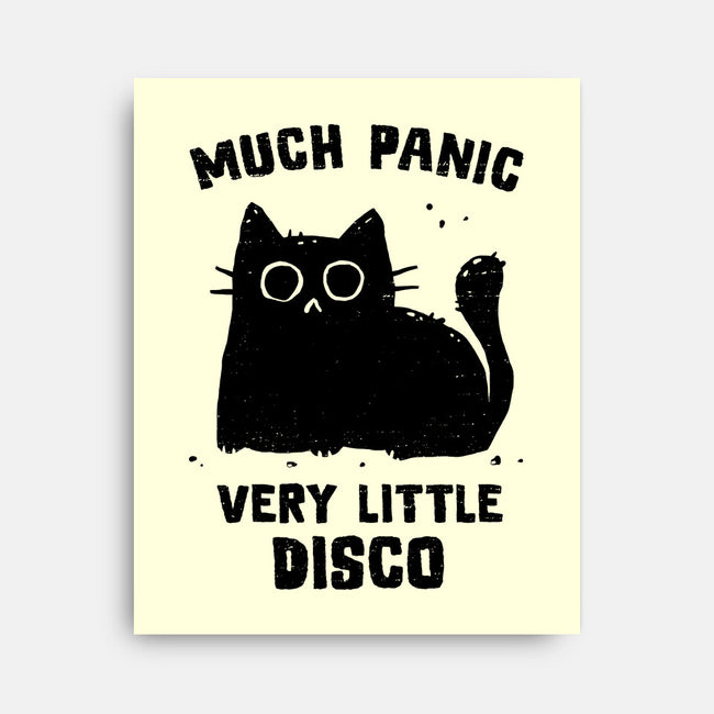 Much Panic Very Little Disco-None-Stretched-Canvas-kg07