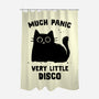 Much Panic Very Little Disco-None-Polyester-Shower Curtain-kg07