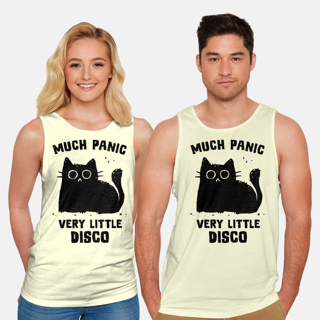 Much Panic Very Little Disco-Unisex-Basic-Tank-kg07