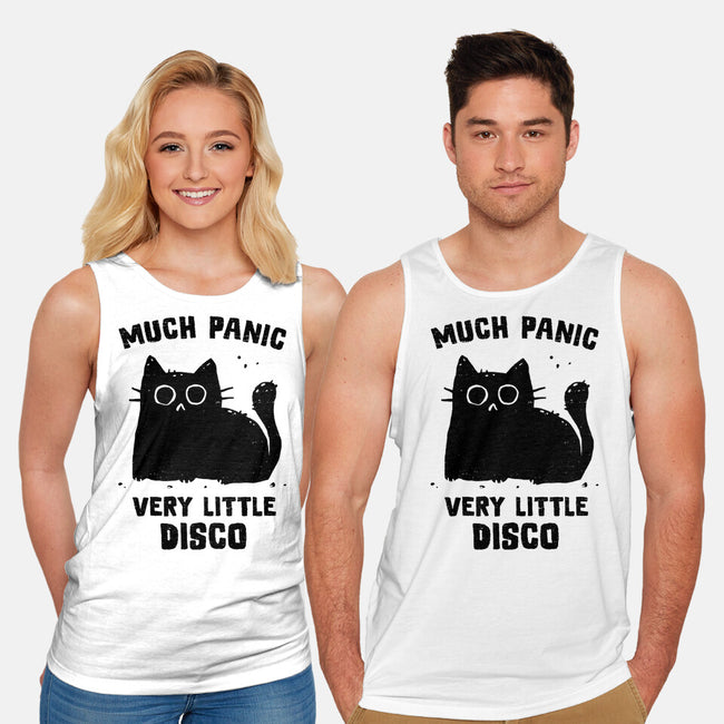 Much Panic Very Little Disco-Unisex-Basic-Tank-kg07