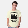 Much Panic Very Little Disco-Mens-Basic-Tee-kg07