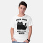 Much Panic Very Little Disco-Mens-Basic-Tee-kg07