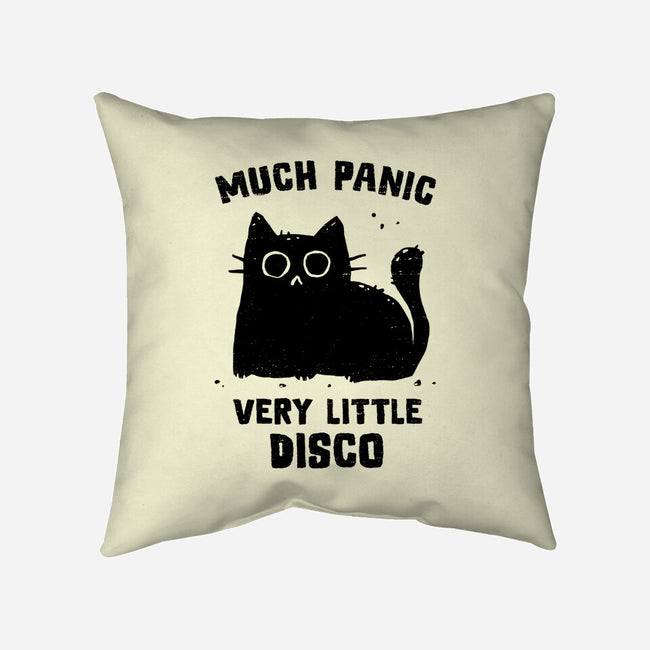 Much Panic Very Little Disco-None-Removable Cover w Insert-Throw Pillow-kg07