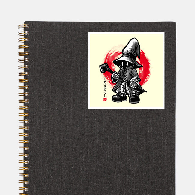 Sumi-e Mage-None-Glossy-Sticker-fanfreak1
