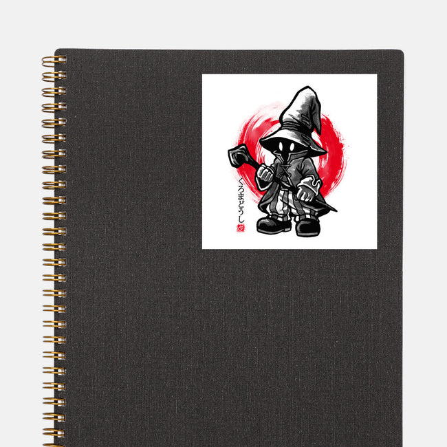Sumi-e Mage-None-Glossy-Sticker-fanfreak1