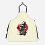Sumi-e Mage-Unisex-Kitchen-Apron-fanfreak1