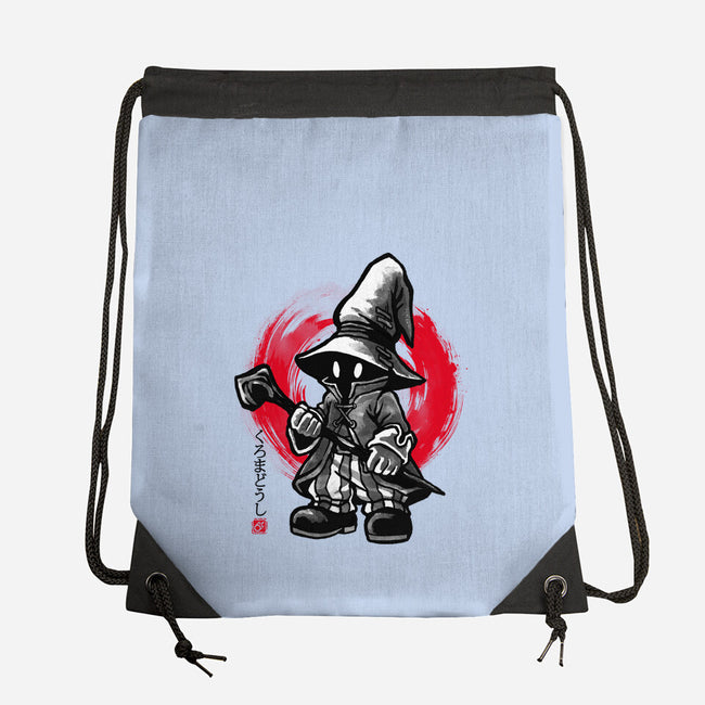 Sumi-e Mage-None-Drawstring-Bag-fanfreak1