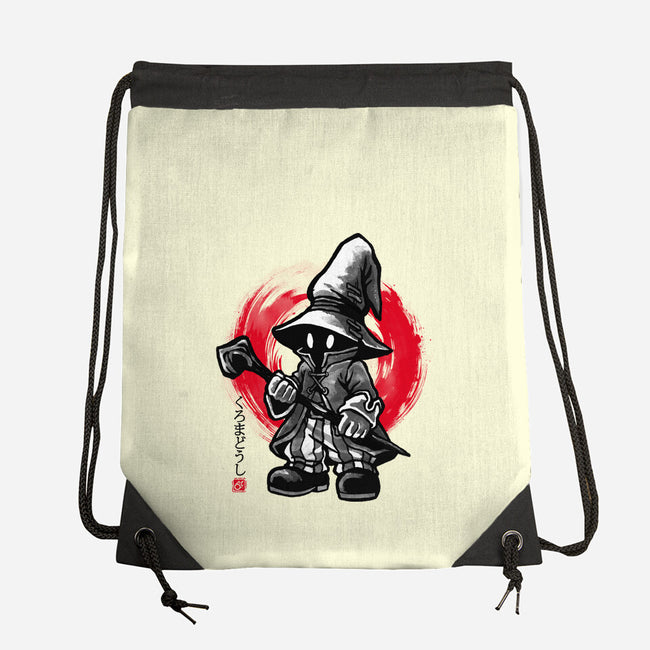 Sumi-e Mage-None-Drawstring-Bag-fanfreak1