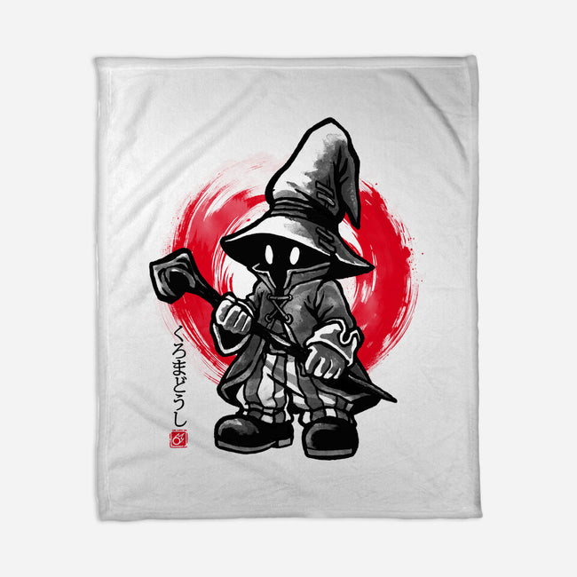 Sumi-e Mage-None-Fleece-Blanket-fanfreak1