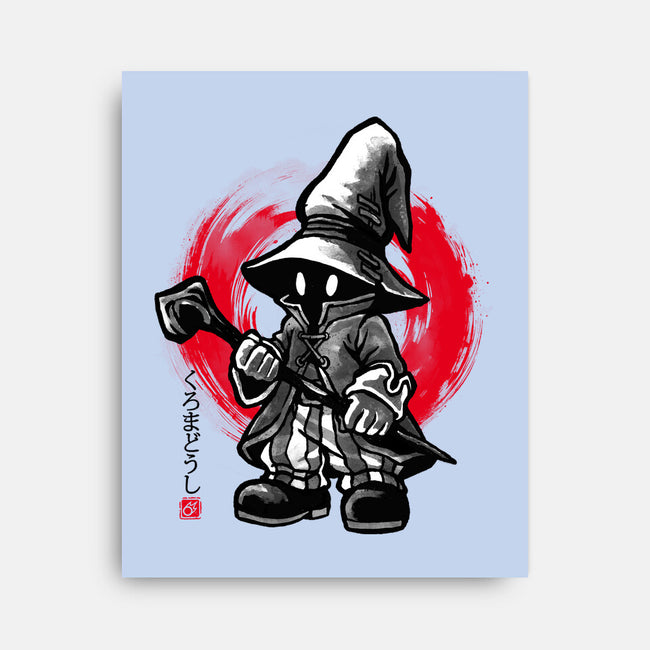 Sumi-e Mage-None-Stretched-Canvas-fanfreak1