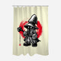 Sumi-e Mage-None-Polyester-Shower Curtain-fanfreak1