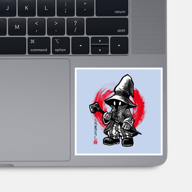 Sumi-e Mage-None-Glossy-Sticker-fanfreak1